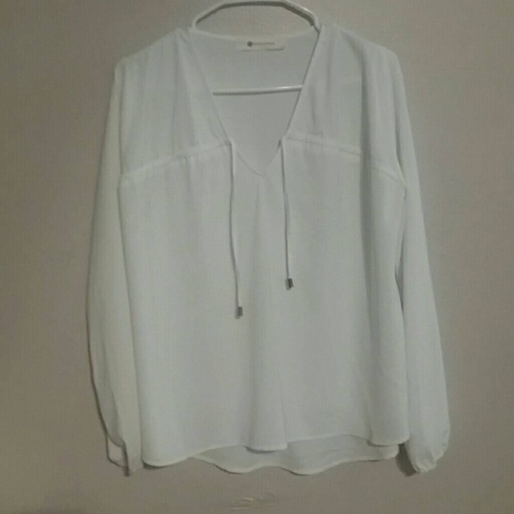 THE Impeccable Pig White Long Sleeve Blo…